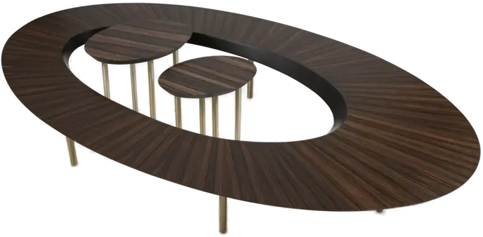 Ebony Coffee Bean Low Table