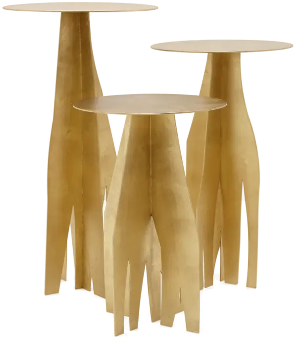 Gold Leaf Squid Table, Small
