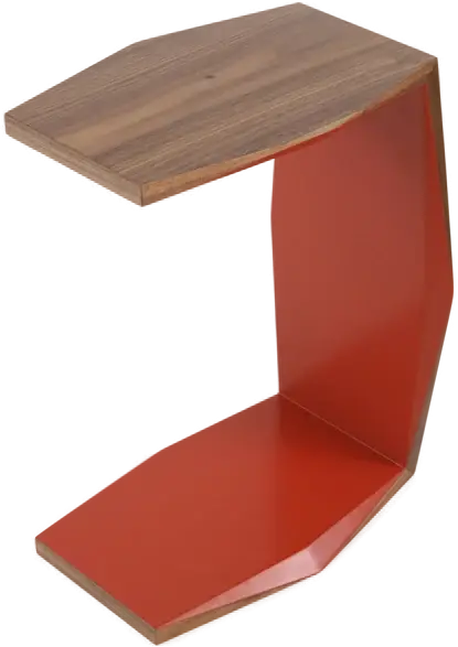 Red Origami C Table
