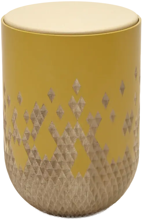 Organic Swirl, Yellow