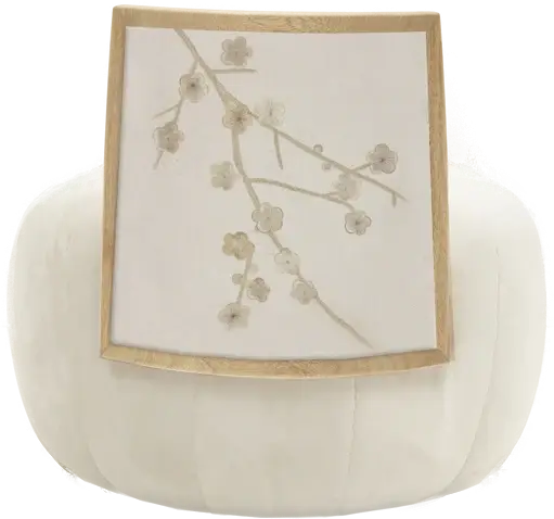 Pebble Seat, de Gournay Padded Back